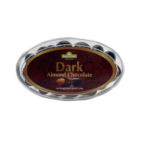 Rdd Almond Nut Dark Chocolate (Oval Shape)