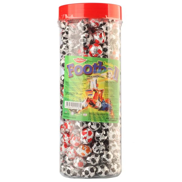 Football Chocolate Jar Lc
